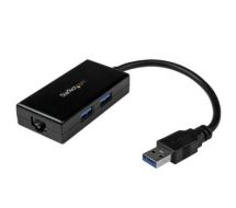 StarTech USB 3.0 to Gigabit Network Adapter with Built-In 2-Port USB Hub