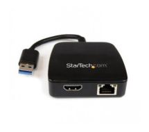 StarTech Travel Adapter Laptops - HDMI and GbE - USB 3.0