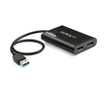 StarTech USB 3.0 to Dual DisplayPort Adapter - 4K 60Hz