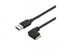 StarTech Slim Micro USB 3.0 Cable - M/M - Right-Angle Micro-USB - 1m (3ft)