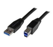 StarTech Active USB 3.0 USB-A to USB-B Cable - M/M - 5m (15ft)