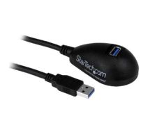 StarTech 5 ft Black Desktop SuperSpeed USB 3.0 Extension Cable - A to A M/F