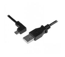 StarTech Micro-USB Charge-and-Sync Cable M/M - Left-Angle Micro-USB - 30/24 AWG - 1 m (3 ft.)