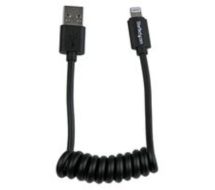 30cm Apple 8-pin Lightning auf USB SpiralkabeliPhone / iPod / iPad - 0,3