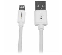 StarTech 2 m (6 ft.) USB to Lightning Cable - Long iPhone / iPad / iPod Charger Cable - Lightning to USB Cable - Apple MFi Certified - White