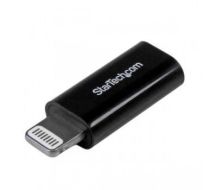 StarTech Micro USB to Lightning Adapter - Compact Micro USB to Lightning Connector iPhone / iPad / iPod - Apple MFi Certified - Black