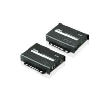 Aten VE802 AV extender AV transmitter & receiver Black