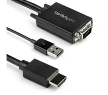 VGA TO HDMI CABLE - USB AUDIO