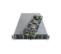 Server System VRN2224THY6 - Server - Rack-Montage - 2U - zweiweg - 1 x Xeon E