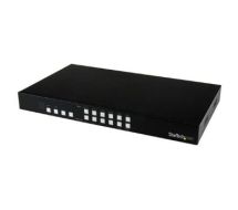 4 Port HDMI Matrix Switch mit Bild in Bild Multiviewer oder Videowand 