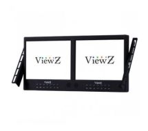 ViewZ VZ-097RCR-D Dual 9.7" Rack-Mountable LED CCTV Monitors