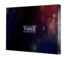 ViewZ UNB Series 49" Professional LED CCTV Video Wall Mount Monitor