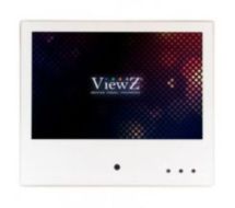 ViewZ VZ-PVM-I1W4 10.1" WXGA LED LCD Monitor - 16:9 - White - 1280 x 800 - 300 Nit - Webcam WHITE IP PVM 2.1 MEGA PIXEL IP POE