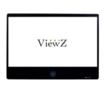 ViewZ VZ-PVM-Z2B3 23" Full HD Widescreen LED Backlit Monitor with Built-In 1.3MP Camera (Black)