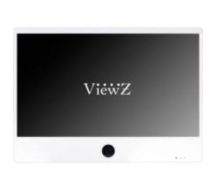 ViewZ VZ-PVM-Z4W3 32" Full HD Widescreen LED Backlit Monitor with Built-In 1.3MP Camera (White)