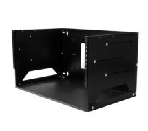 StarTech Wall-Mount Server Rack with Built-in Shelf - Solid Steel - 4U