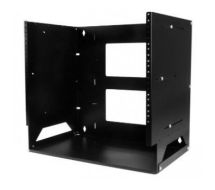 StarTech Wall-Mount Server Rack with Built-in Shelf - Solid Steel - 8U