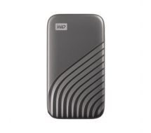 WD WDBAGF0020BGY-WESN 2TB My Passport SSD USB 3.2 Gen 2 Type-C Portable SSD (Gray)