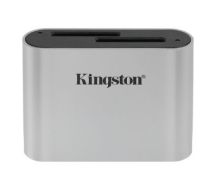 Kingston Workflow SD Reader card reader USB 3.2 Gen 1 (3.1 Gen 1) Black, Silver