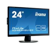 iiyama ProLite X2483HSU-B3 LED display 60.5 cm (23.8") 1920 x 1080 pixels Full HD Flat Matt Black