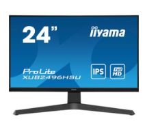 iiyama ProLite XUB2496HSU-B1 LED display 60.5 cm (23.8") 1920 x 1080 pixels Full HD Black