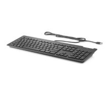 Business Slim - Tastatur - USB - Deutsch - Schwarz 